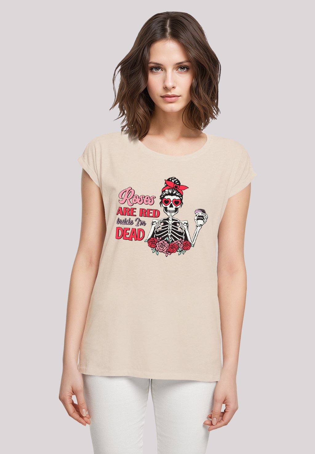 Футболка с принтом F4NT4STIC, песочный
Футболка с принтом F4NT4STIC, песочный