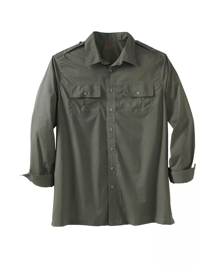 Рубашка с длинным рукавом Big & Tall by KingSize Pilot Boulder Creek, зеленый
Рубашка с длинным рукавом Big & Tall by KingSize Pilot Boulder Creek, зеленый