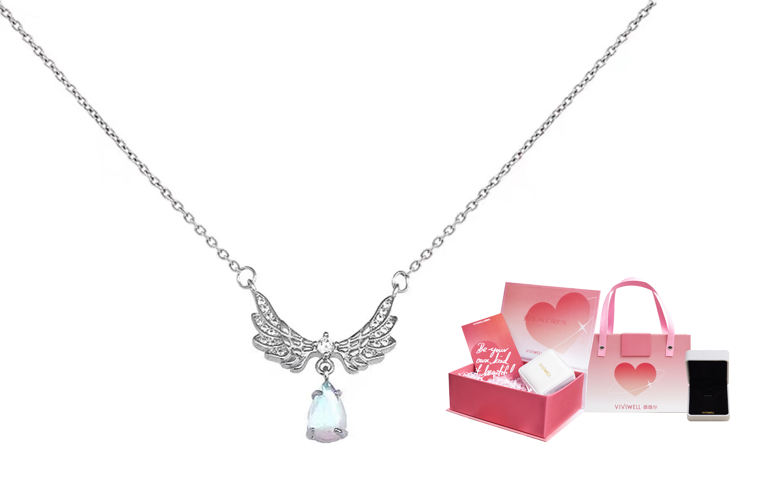 Женское ожерелье VIVIWELL, Silver+Heartbeat Box
Женское ожерелье VIVIWELL, Silver+Heartbeat Box