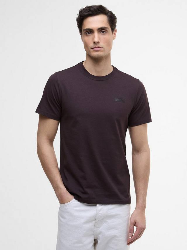 Международная легкая хлопковая футболка с логотипом Barbour, Java Red
Международная легкая хлопковая футболка с логотипом Barbour, Java Red