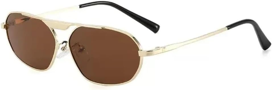 Ретро солнцезащитные очки в форме кошачьих глаз с асимметричным многоугольником для женщин и мужчин в стиле панк, с защитой от УФ-излучения UV400 (золотисто-чайный цвет) TVTBBVV, Gold Tea
Ретро солнцезащитные очки в форме кошачьих глаз с асимметричным многоугольником для женщин и мужчин в стиле панк, с защитой от УФ-излучения UV400 (золотисто-чайный цвет) TVTBBVV, Gold Tea