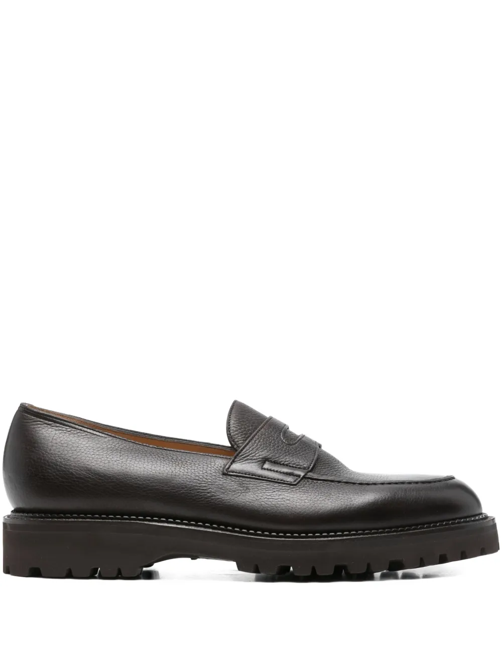 Кожаные лоферы John Lobb, коричневый
Кожаные лоферы John Lobb, коричневый