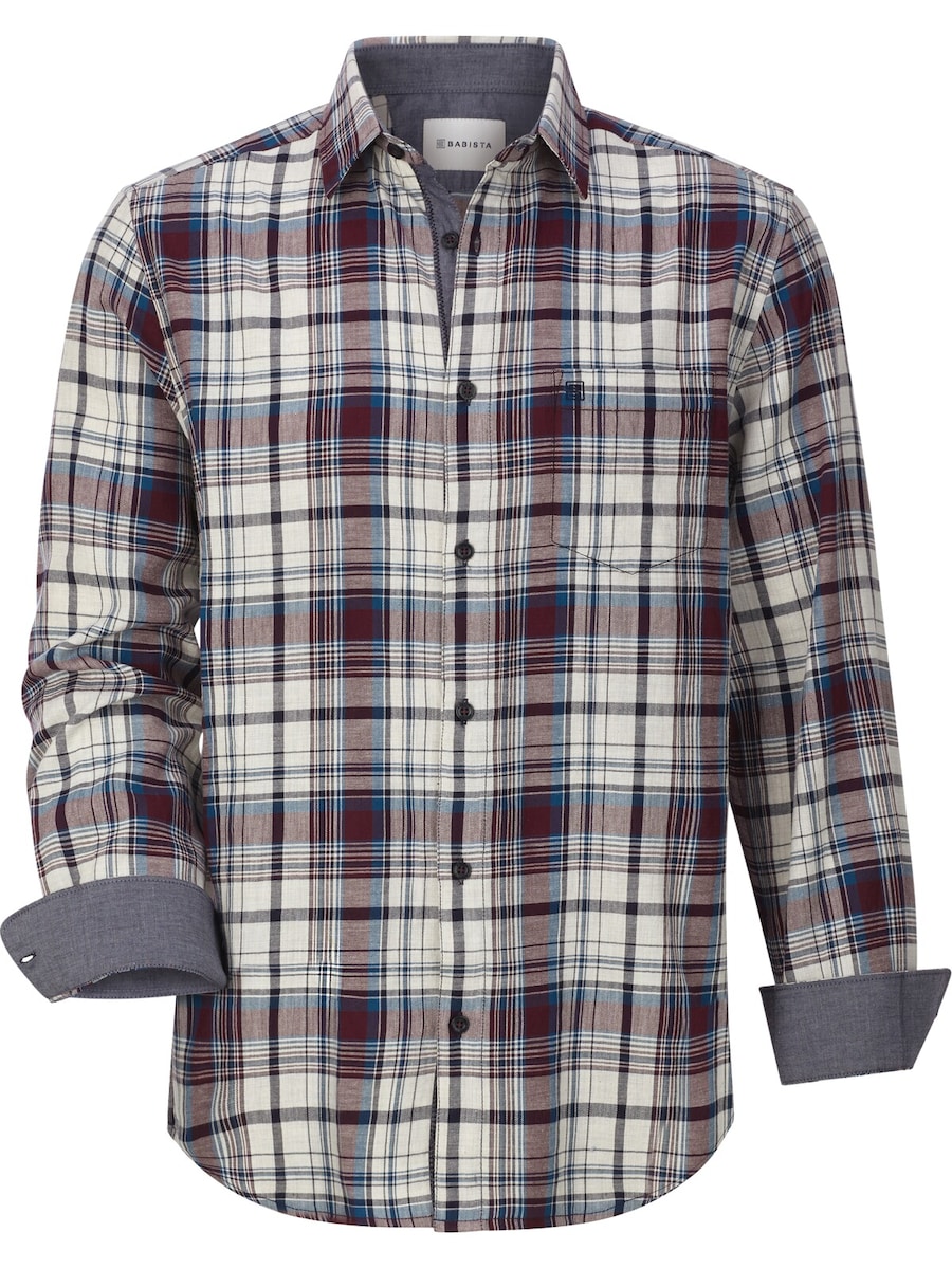 Рубашка на пуговицах классического кроя BABISTA Jalor, темно-красный
Рубашка на пуговицах классического кроя BABISTA Jalor, темно-красный