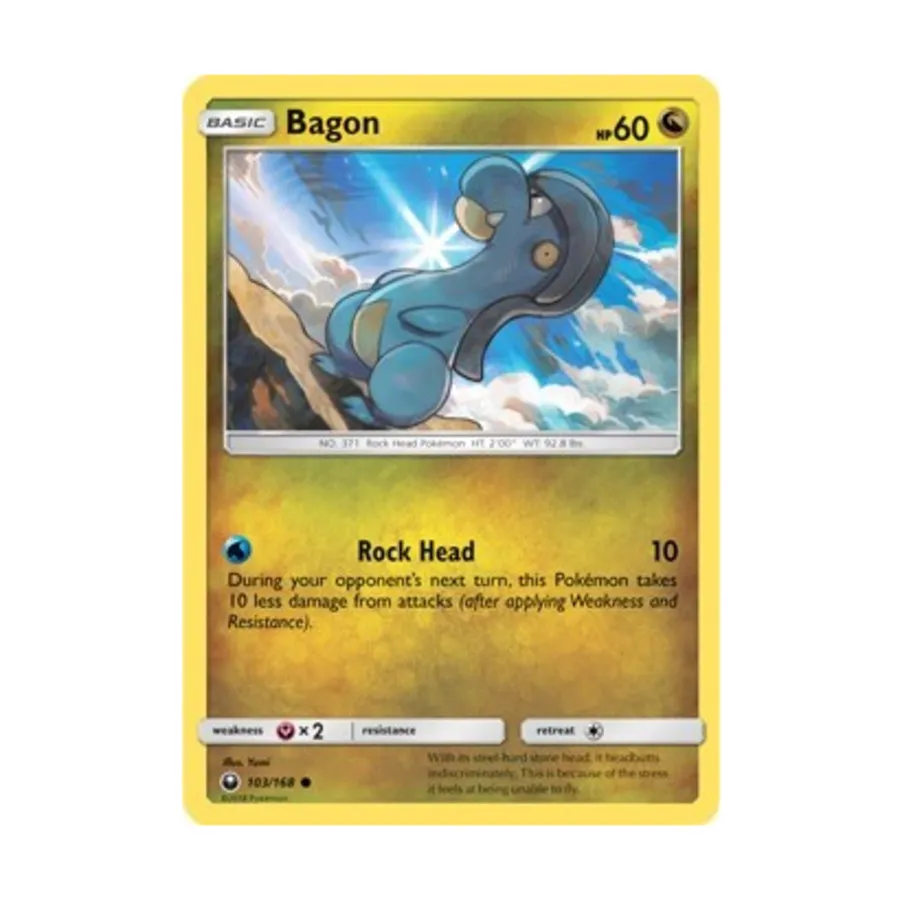 CCG Багон (103) (С) #103, Pokemon - SM - Celestial Storm - Singles
CCG Багон (103) (С) #103, Pokemon - SM - Celestial Storm - Singles