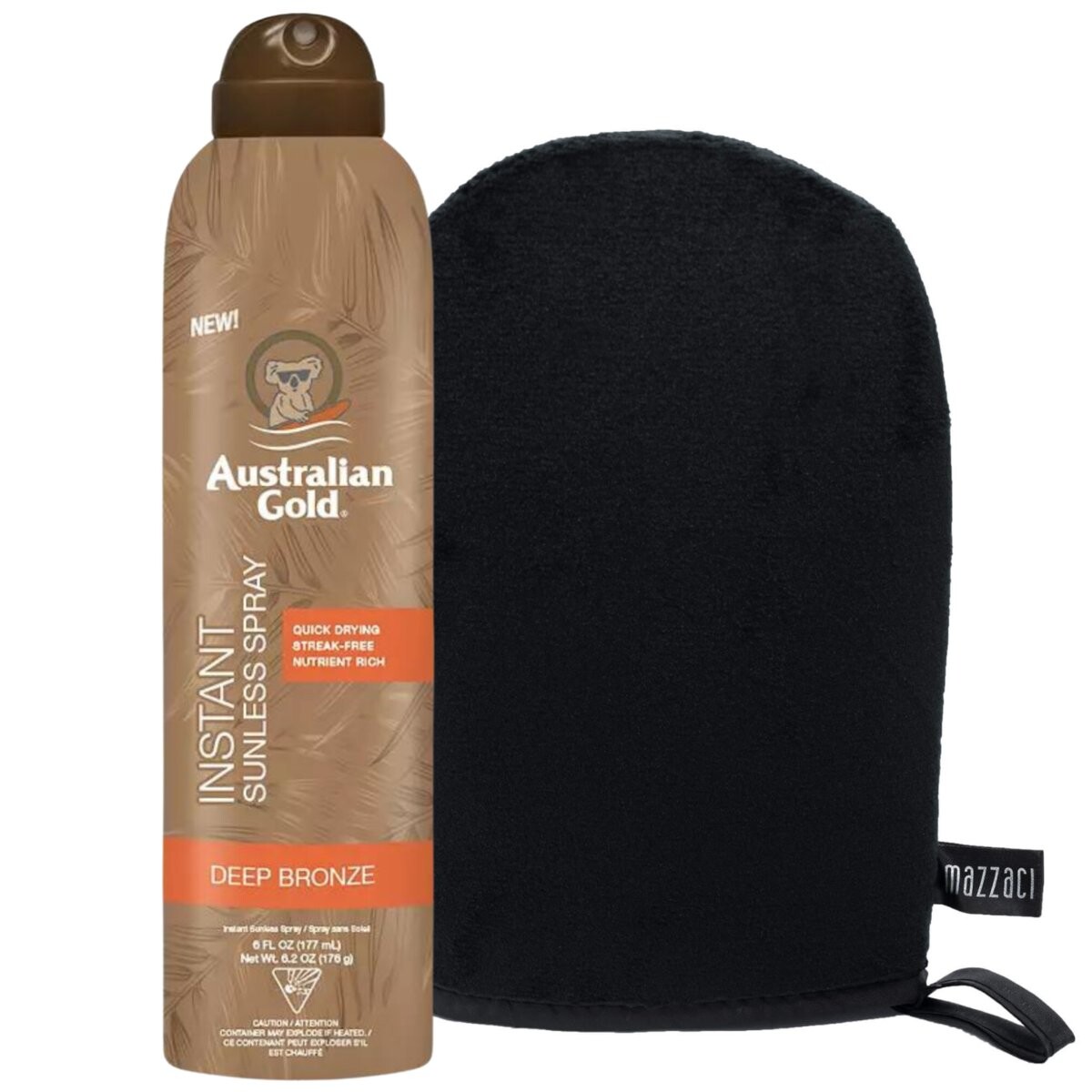 Австралийское золото, мгновенный солнцезащитный спрей + перчатка Australian Gold
Австралийское золото, мгновенный солнцезащитный спрей + перчатка Australian Gold