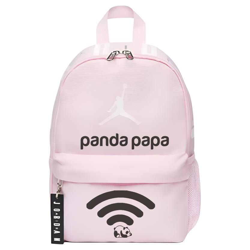 Jordan Полиэстеровый рюкзак унисекс розовый, Signal Panda 
Jordan Полиэстеровый рюкзак унисекс розовый, Signal Panda