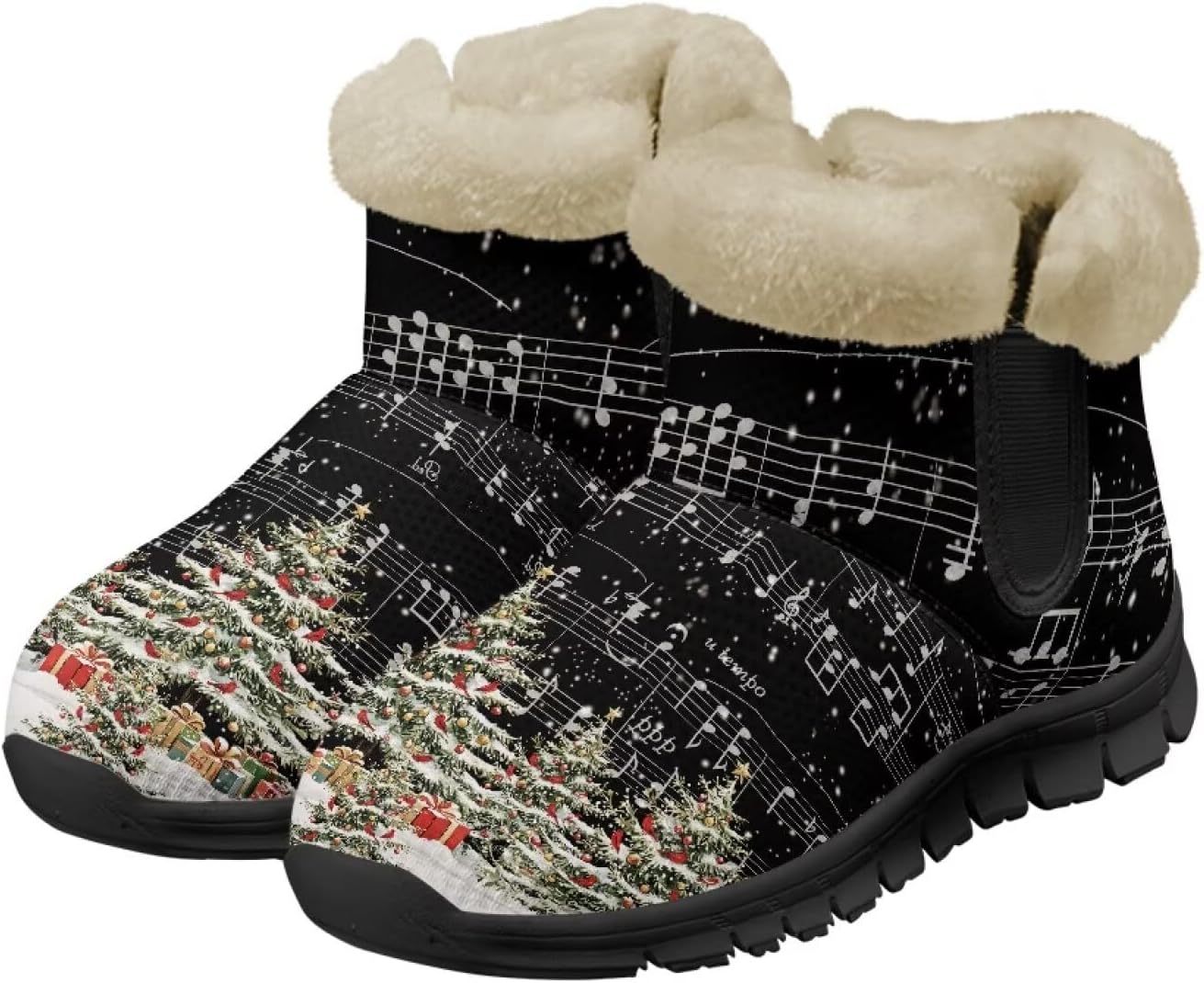 Зимние сапоги Noprintge для женщин и мужчин, мягкие с уютной плюшевой подкладкой, нескользящие теплые ботинки, Christmas Trees
Зимние сапоги Noprintge для женщин и мужчин, мягкие с уютной плюшевой подкладкой, нескользящие теплые ботинки, Christmas Trees