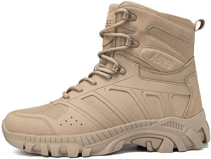 Мужские высокие походные ботинки - верх из кожи, толстая противоскользящая резиновая подошва для походов Heelvirtuosa, бежевый
Мужские высокие походные ботинки - верх из кожи, толстая противоскользящая резиновая подошва для походов Heelvirtuosa, бежевый