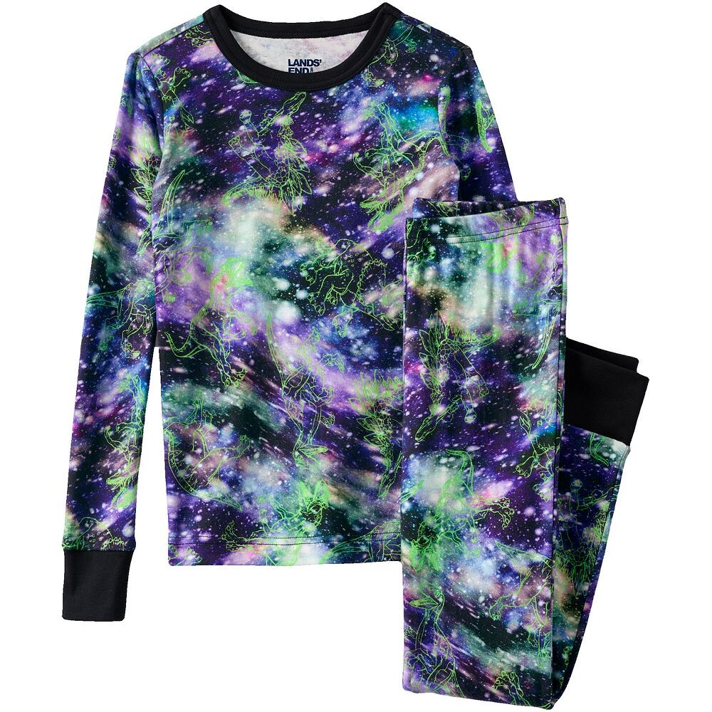 Пижамный комплект удобного кроя для детей 2–16 лет Lands' End, цвет Blue Green Cosmos
Пижамный комплект удобного кроя для детей 2–16 лет Lands' End, цвет Blue Green Cosmos