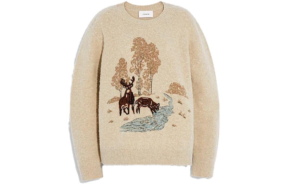 COACH Мужской свитер, цвет Camel
COACH Мужской свитер, цвет Camel