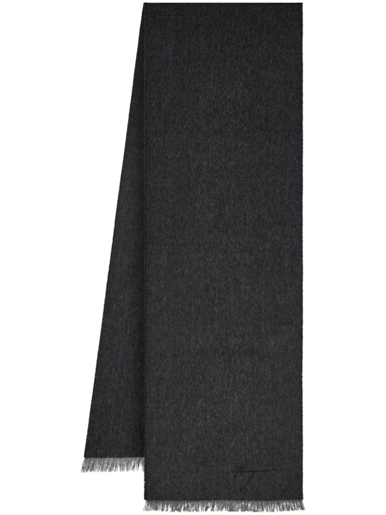 Ferragamo шарф с узором шеврон, серый
Ferragamo шарф с узором шеврон, серый