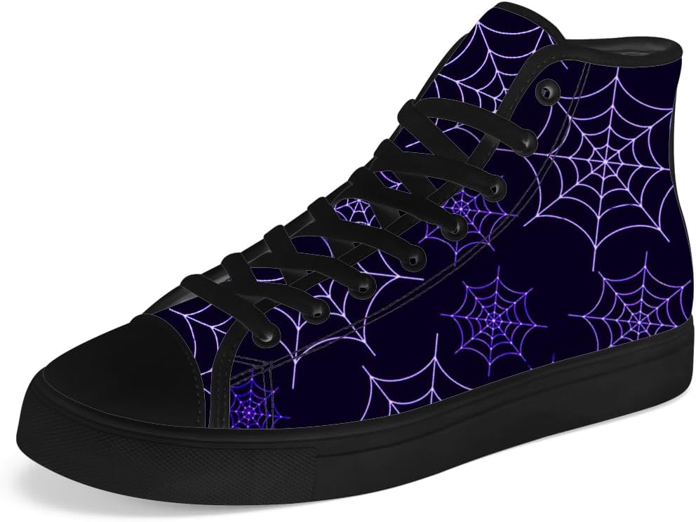 Кеды на высокой платформе chebing Spider Web из холщовой ткани для мужчин и женщин, высокие кроссовки на шнуровке, повседневная обувь, подарок для парня или девушки, черный
Кеды на высокой платформе chebing Spider Web из холщовой ткани для мужчин и женщин, высокие кроссовки на шнуровке, повседневная обувь, подарок для парня или девушки, черный