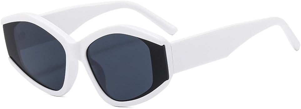 Модные солнцезащитные очки в толстой оправе для женщин в стиле панк, разноцветные солнцезащитные очки для женщин, стильные очки для активного отдыха с защитой от УФ-излучения UV400 TYUVIVO, White-black
Модные солнцезащитные очки в толстой оправе для женщин в стиле панк, разноцветные солнцезащитные очки для женщин, стильные очки для активного отдыха с защитой от УФ-излучения UV400 TYUVIVO, White-black