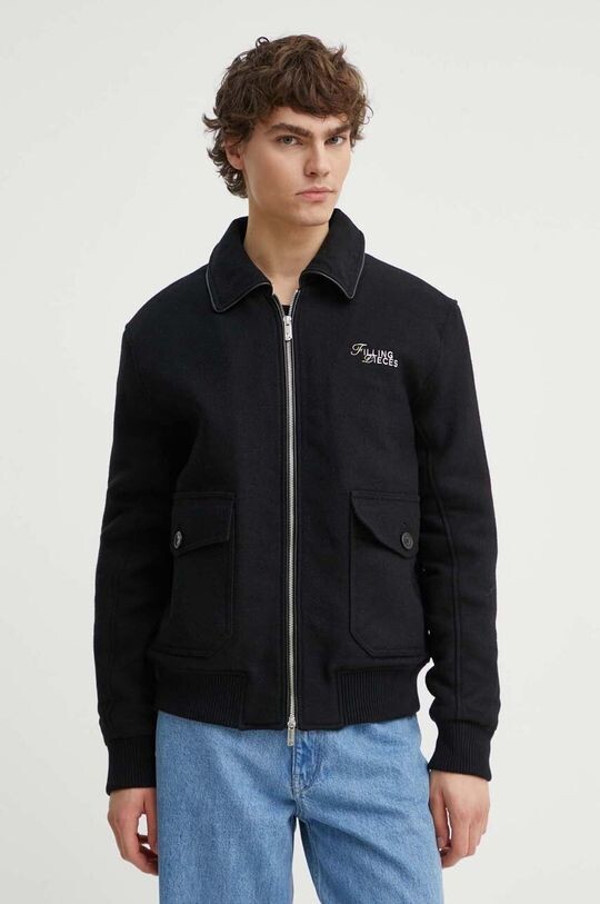 Куртка из шерсти Filling Pieces, черный
Куртка из шерсти Filling Pieces, черный
