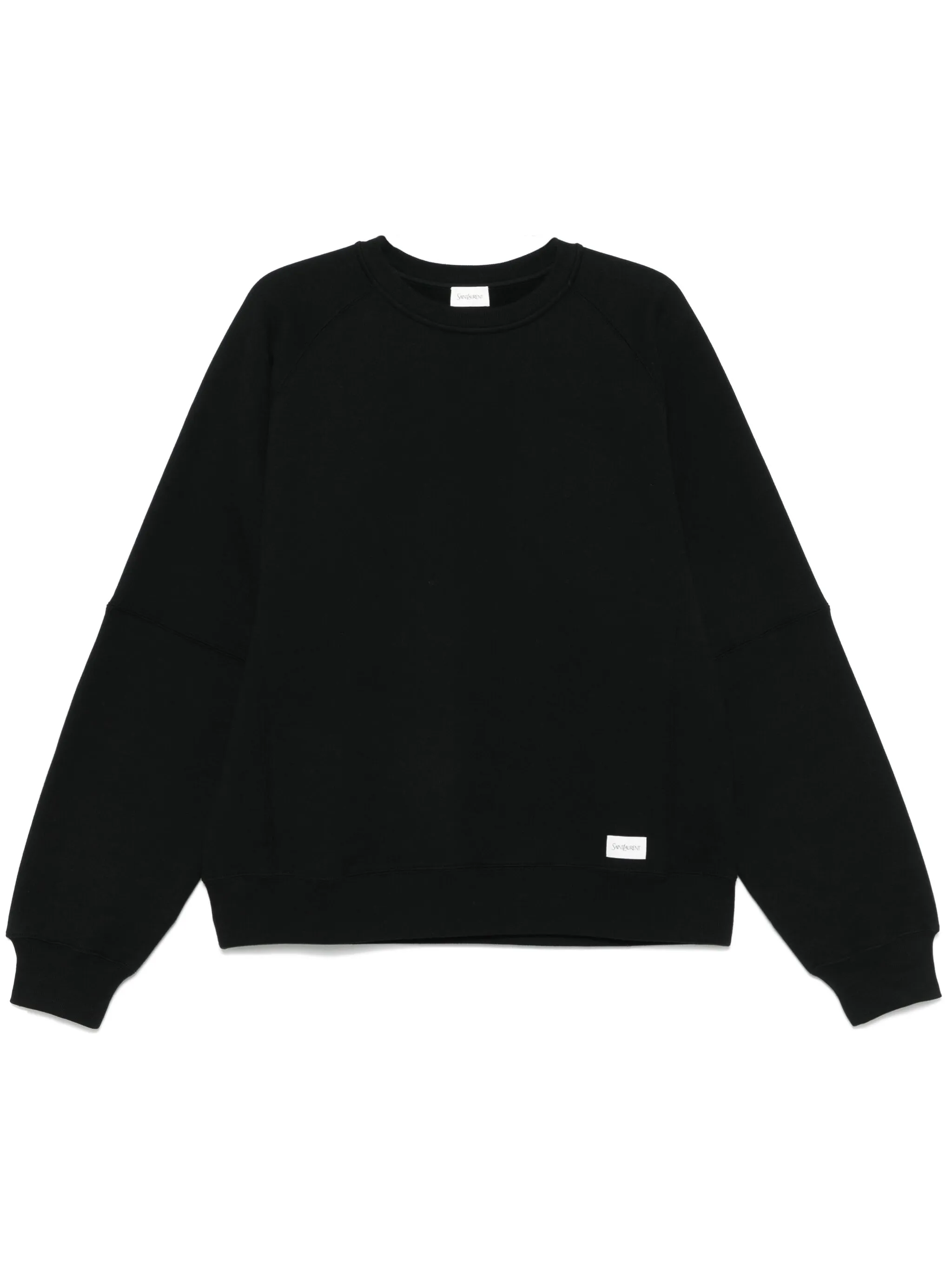 Хлопковая толстовка Saint Laurent, черный
Хлопковая толстовка Saint Laurent, черный
