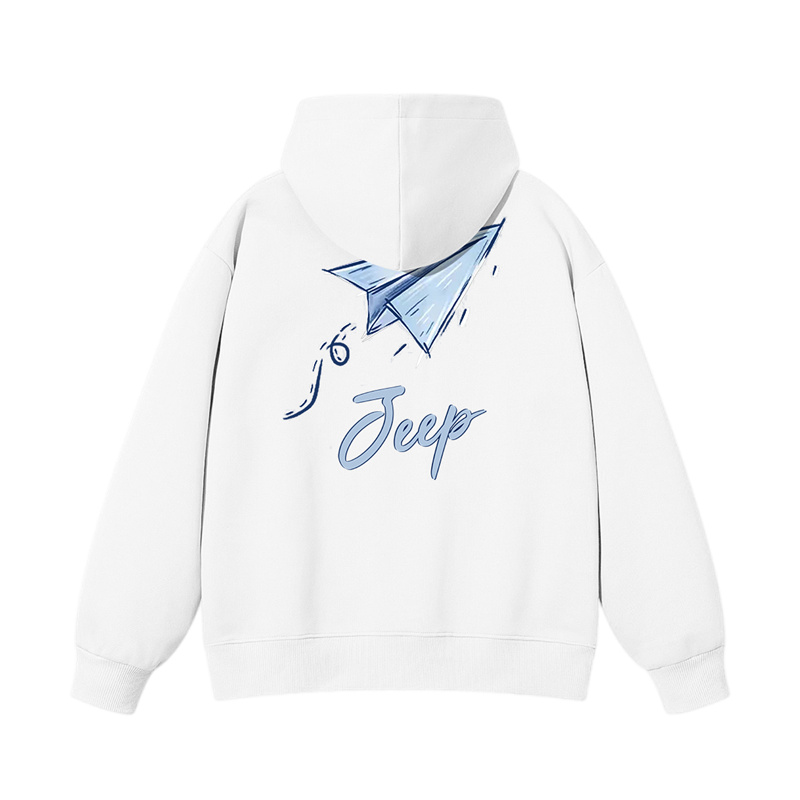 Унисекс свитшот Jeep, белый
Унисекс свитшот Jeep, белый