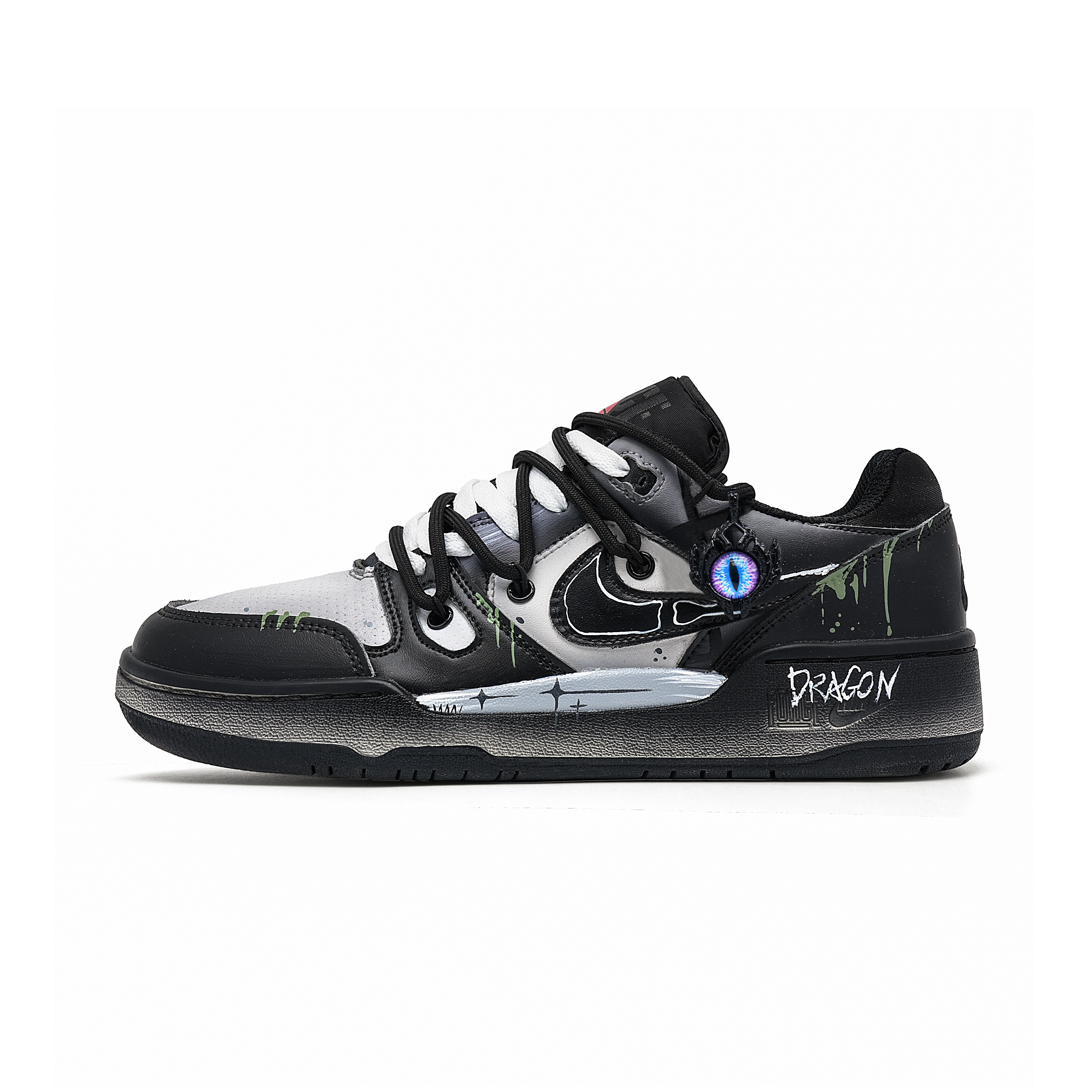 Nike Кроссовки для скейтбординга Full Force Low top мужские черный серый зеленый
Nike Кроссовки для скейтбординга Full Force Low top мужские черный серый зеленый