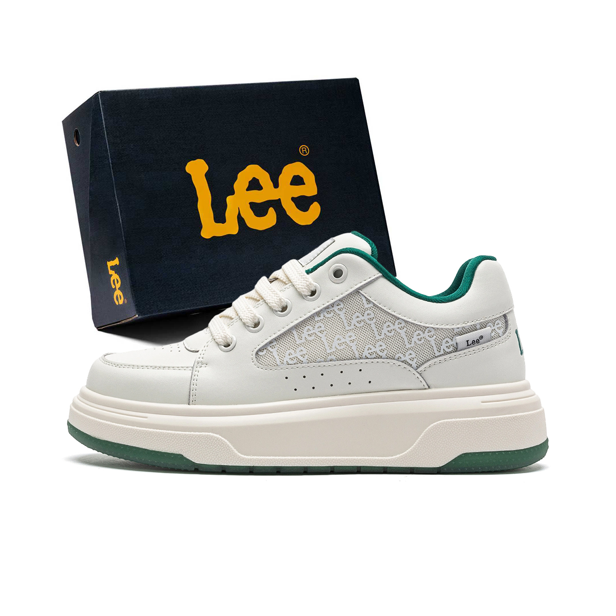 Белые кроссовки Height Increasing Low top Skateboard Shoes мужские Lee, wild зеленый
Белые кроссовки Height Increasing Low top Skateboard Shoes мужские Lee, wild зеленый