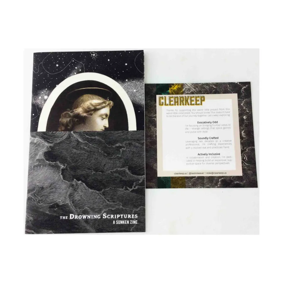 Drowning Scriptures, Roleplaying Game Books (Mike Martens), мягкая обложка
Drowning Scriptures, Roleplaying Game Books (Mike Martens), мягкая обложка