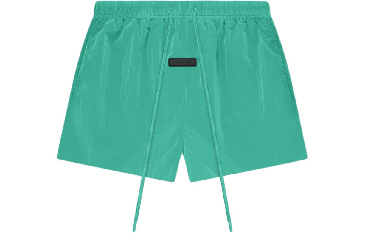 Беговые шорты из мятого нейлона с рисунком листьев мяты Fear Of God Essentials, mint leaf/mint leaf
Беговые шорты из мятого нейлона с рисунком листьев мяты Fear Of God Essentials, mint leaf/mint leaf