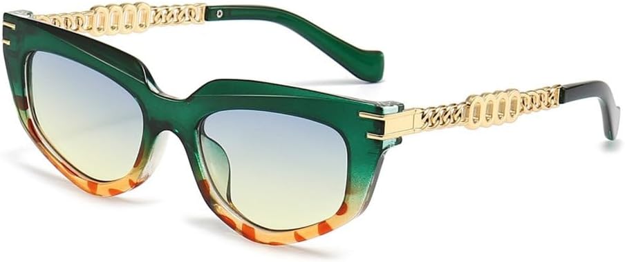 Солнцезащитные очки «кошачий глаз» для женщин, с металлическими цепочками на дужках, винтажные, роскошные солнцезащитные очки с защитой от УФ-излучения UV400 LVTFCO, Green
Солнцезащитные очки «кошачий глаз» для женщин, с металлическими цепочками на дужках, винтажные, роскошные солнцезащитные очки с защитой от УФ-излучения UV400 LVTFCO, Green