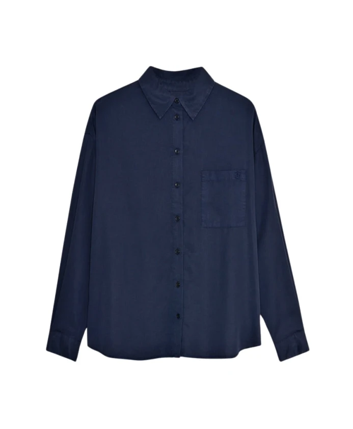 Рубашка с дельфином The New Society, синий
Рубашка с дельфином The New Society, синий