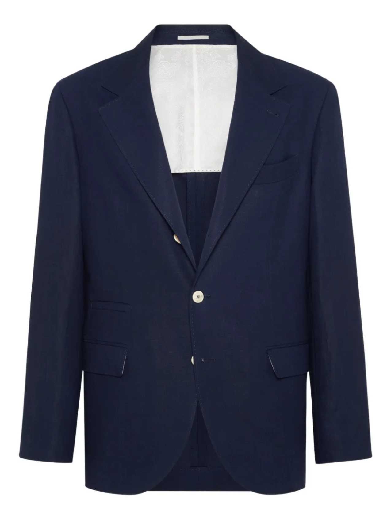 Brunello Cucinelli льняной пиджак, синий
Brunello Cucinelli льняной пиджак, синий