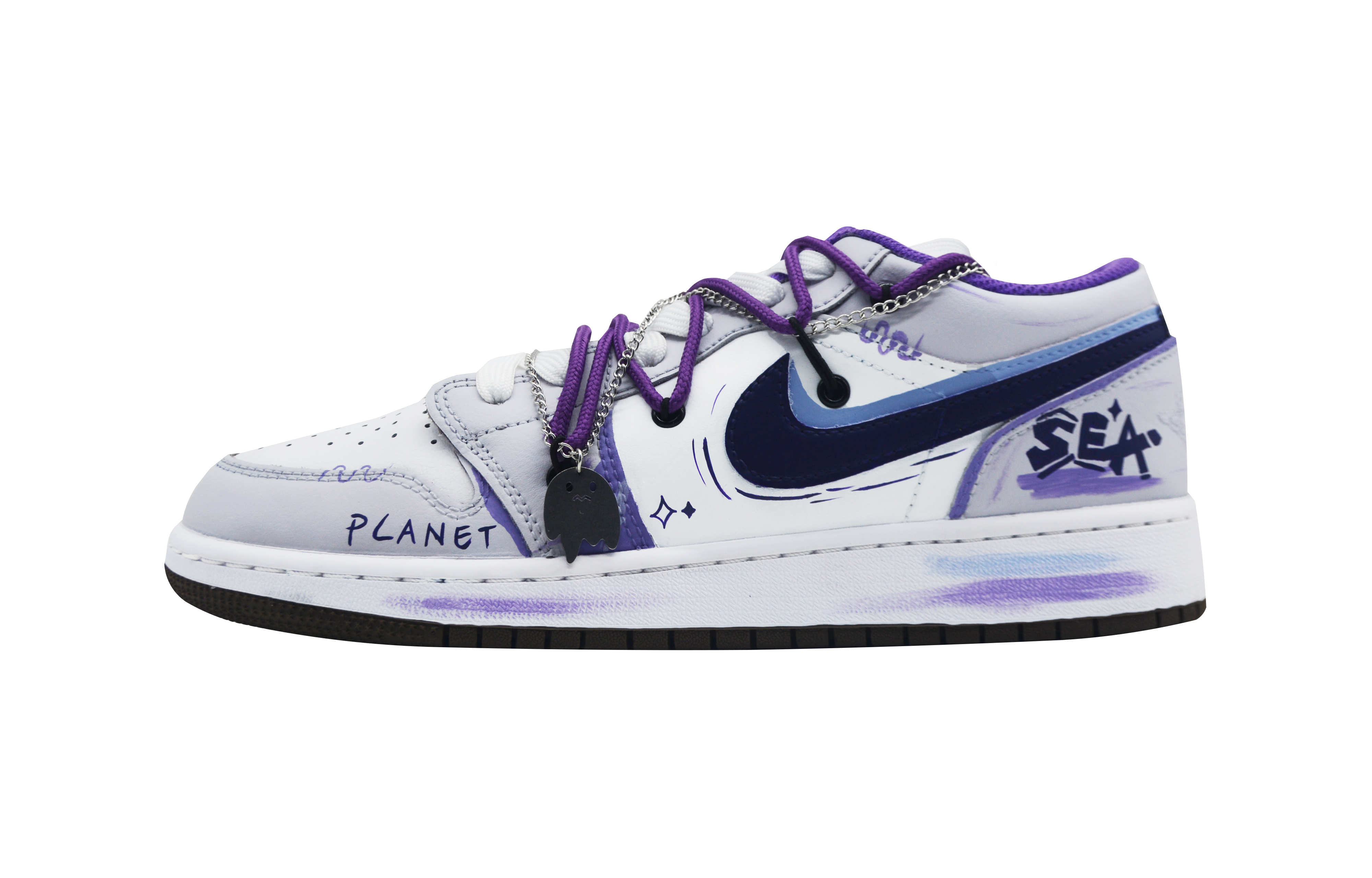 Jordan Детские баскетбольные кроссовки Air 1 с низким верхом, устойчивые к истиранию, фиолетовые, для подростков
Jordan Детские баскетбольные кроссовки Air 1 с низким верхом, устойчивые к истиранию, фиолетовые, для подростков