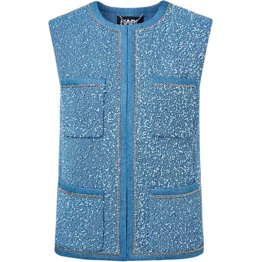 KARL LAGERFELD / Karl Lagerfeld Jeans Женский жилет, Blue
KARL LAGERFELD / Karl Lagerfeld Jeans Женский жилет, Blue