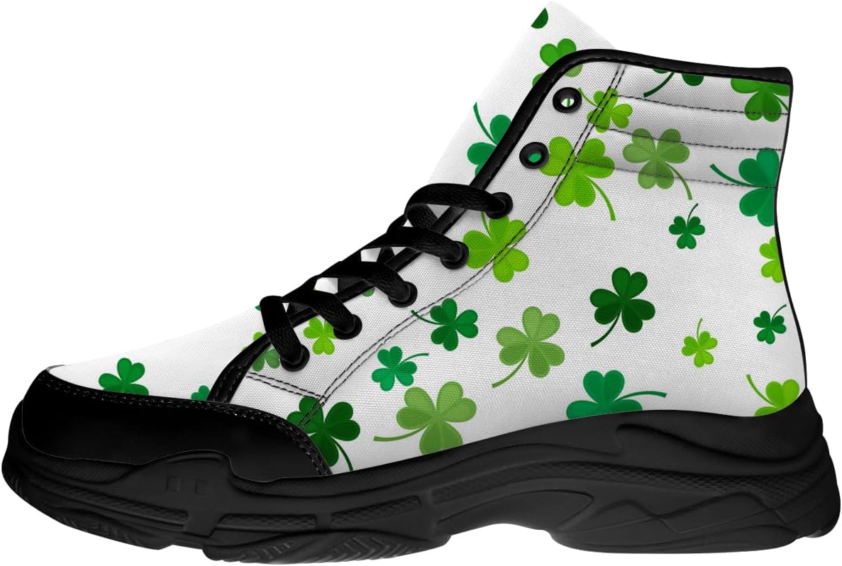 Мужские и женские высокие кеды на День Святого Патрика, зеленые текстильные платформенные кроссовки на шнуровке, подарки для него и для нее Generic
Мужские и женские высокие кеды на День Святого Патрика, зеленые текстильные платформенные кроссовки на шнуровке, подарки для него и для нее Generic