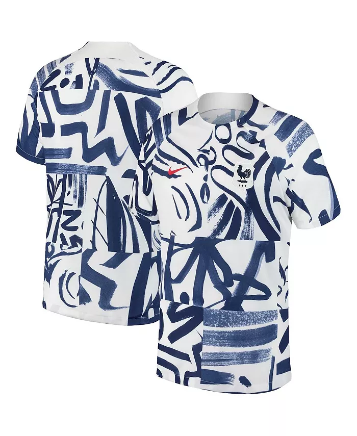 Мужская белая футболка France Women's National Team 2023 Academy Pro Pre-Match Top Nike
Мужская белая футболка France Women's National Team 2023 Academy Pro Pre-Match Top Nike