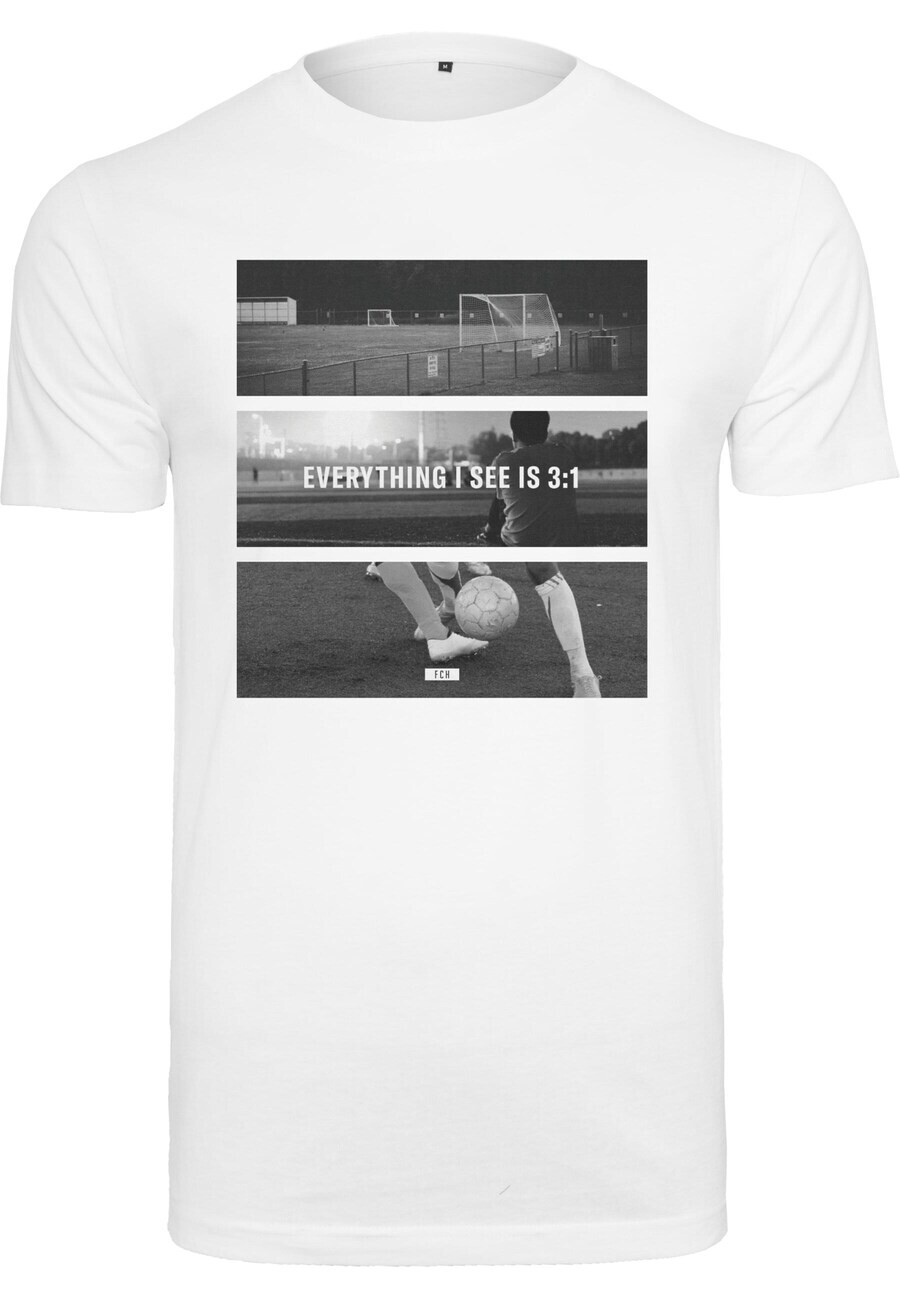 Классическая футболка Merchcode Shirt Football Coming Home 3:1, белый 
Классическая футболка Merchcode Shirt Football Coming Home 3:1, белый
