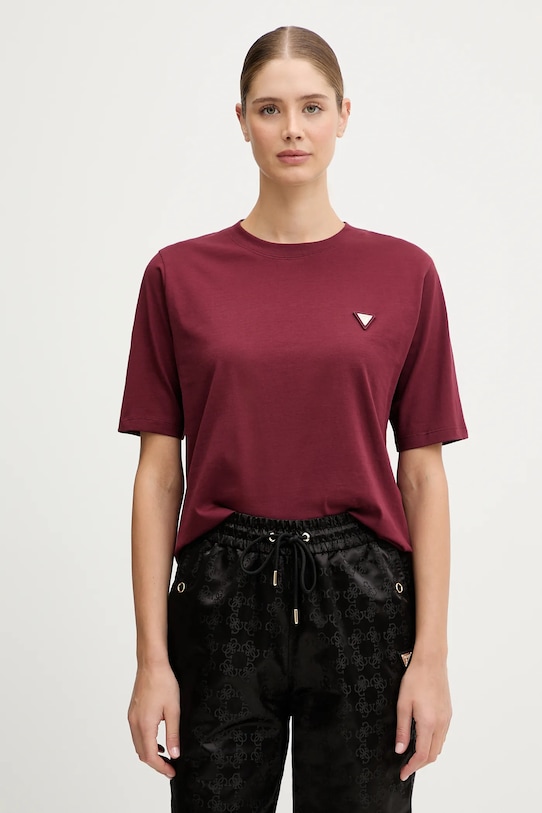 Хлопковая футболка Guess, бордовый, Красный, Хлопковая футболка Guess, бордовый
Хлопковая футболка Guess, бордовый, Красный, Хлопковая футболка Guess, бордовый