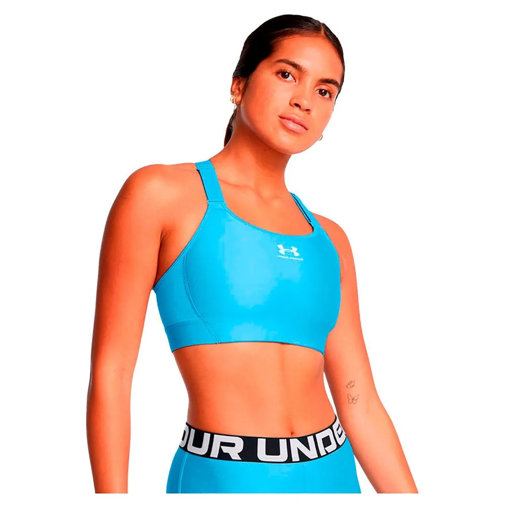 Спортивный топ Under Armour HeatGear high support, синий
Спортивный топ Under Armour HeatGear high support, синий