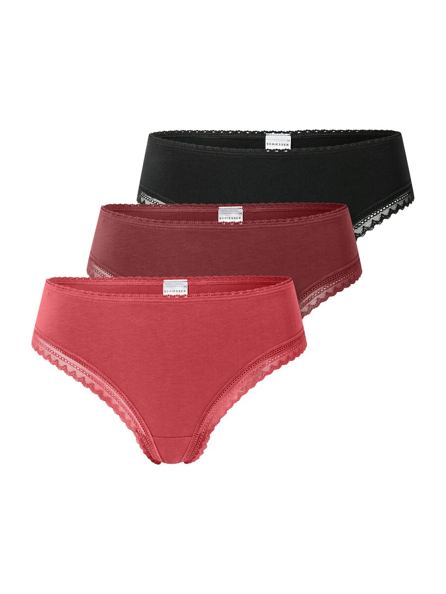 Стринги SCHIESSER, Cherry Red/Fire Red/Black
Стринги SCHIESSER, Cherry Red/Fire Red/Black