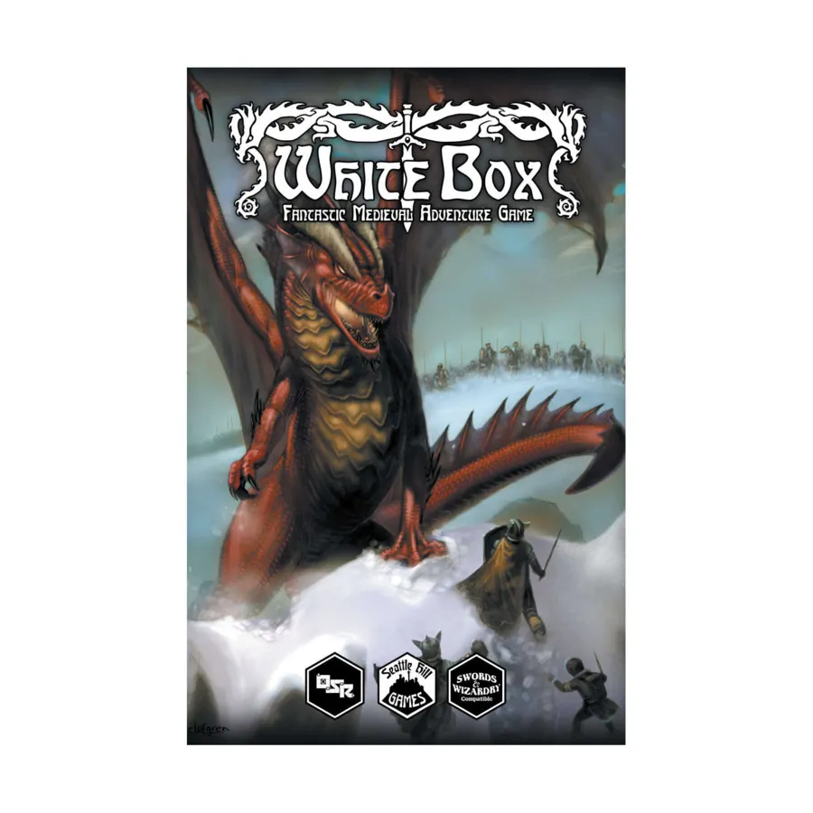 White Box Fantastic Medieval Adventure Game (Red Cover), White Box, мягкая обложка
White Box Fantastic Medieval Adventure Game (Red Cover), White Box, мягкая обложка