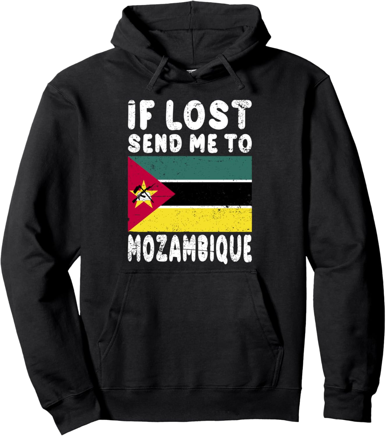 Сувенир с флагом Мозамбика - Толстовка с надписью If Lost Me to Mozambique Mozambique Souvenir, черный
Сувенир с флагом Мозамбика - Толстовка с надписью If Lost Me to Mozambique Mozambique Souvenir, черный
