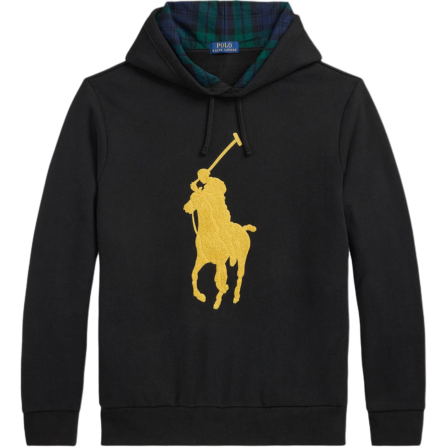 Флисовая худи с большим пони Polo Ralph Lauren, черный
Флисовая худи с большим пони Polo Ralph Lauren, черный