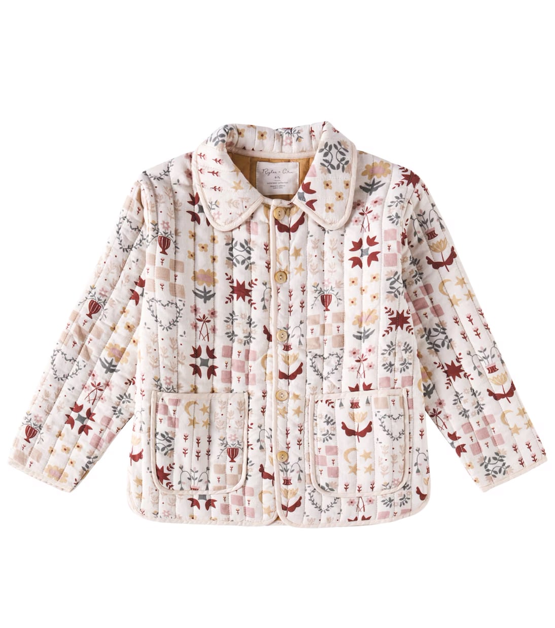 Стеганое пальто с принтом Клара Rylee + Cru, Natural
Стеганое пальто с принтом Клара Rylee + Cru, Natural