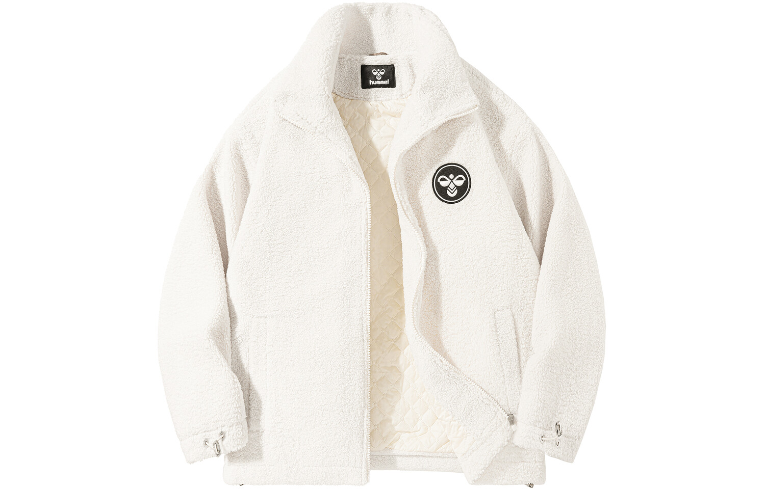 Флисовая куртка унисекс Hummel, черный 
Флисовая куртка унисекс Hummel, черный