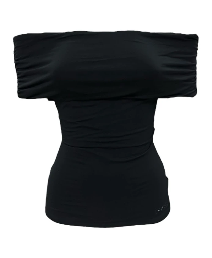 Черная футболка с коротким рукавом Guess, черный
Черная футболка с коротким рукавом Guess, черный