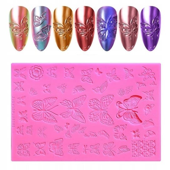 Силиконовая 3D форма для украшения ногтей.Тарелка., Tojato
Силиконовая 3D форма для украшения ногтей.Тарелка., Tojato