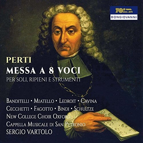 CD диск Perti / Vartolo: Messa a 8 Voci
CD диск Perti / Vartolo: Messa a 8 Voci