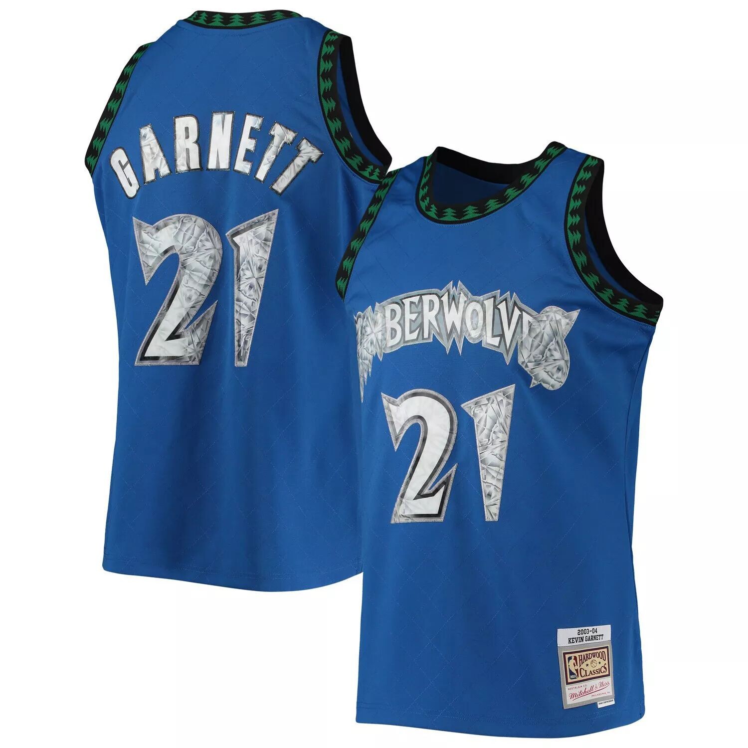 Мужская майка Mitchell & Ness Kevin Garnett Blue Minnesota Timberwolves 2003-04 Hardwood Classics, посвященная 75-летию Diamond Swingman
Мужская майка Mitchell & Ness Kevin Garnett Blue Minnesota Timberwolves 2003-04 Hardwood Classics, посвященная 75-летию Diamond Swingman