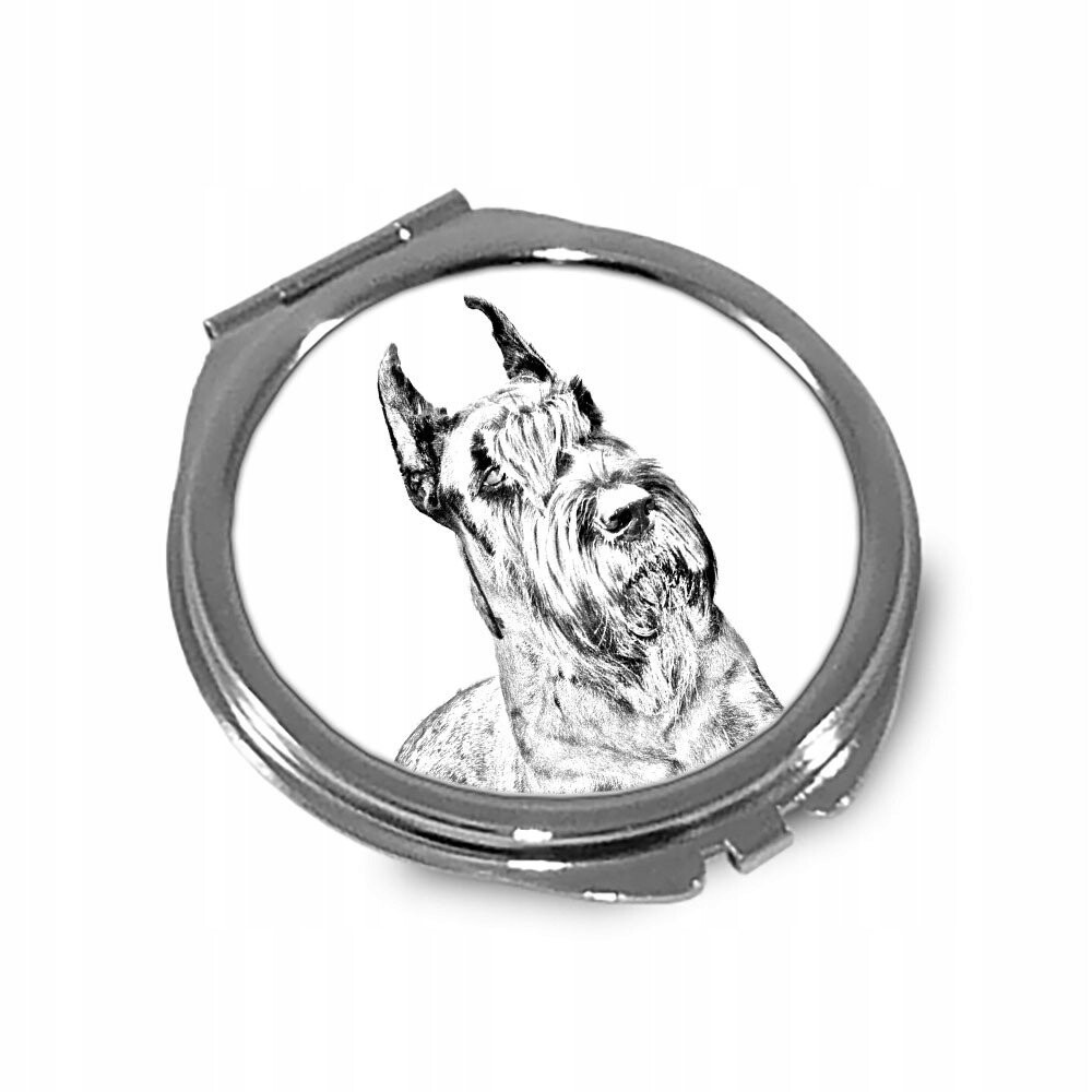 Шнауцер Карманное зеркальце, складывающееся в сумочку Inna Marka
Шнауцер Карманное зеркальце, складывающееся в сумочку Inna Marka