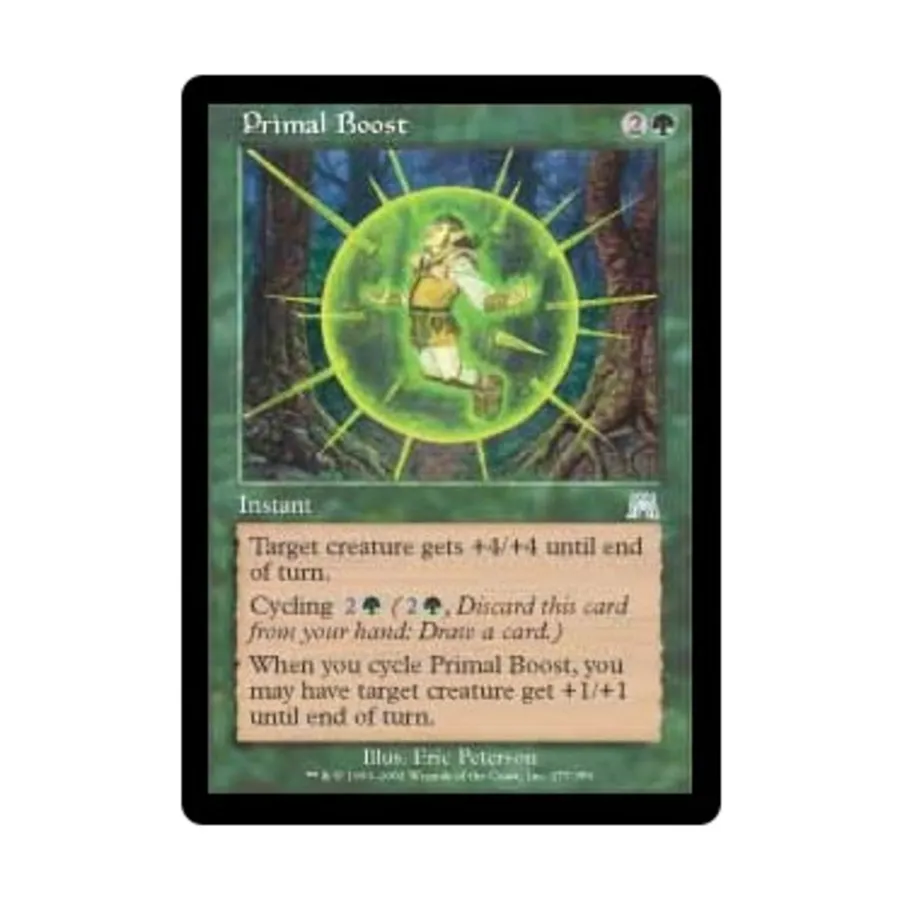 CCG Первобытное усиление (U) (Рольга), MTG - Onslaught
CCG Первобытное усиление (U) (Рольга), MTG - Onslaught