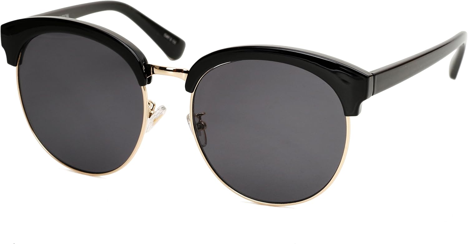 97018 Премиальные солнцезащитные очки большого размера «кошачий глаз» для женщин и мужчин, с зеркальными линзами, в стиле «фанки» (черные, серебристые / размер XL) O2 eyewear, Silver
97018 Премиальные солнцезащитные очки большого размера «кошачий глаз» для женщин и мужчин, с зеркальными линзами, в стиле «фанки» (черные, серебристые / размер XL) O2 eyewear, Silver