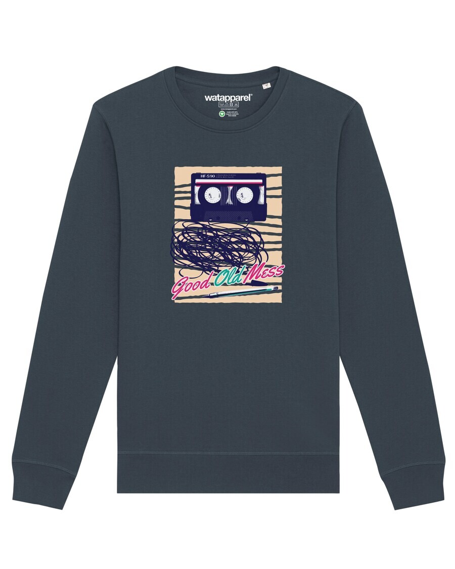 Свитер Watapparel Sweatshirt Good Old Mess, антрацит
Свитер Watapparel Sweatshirt Good Old Mess, антрацит