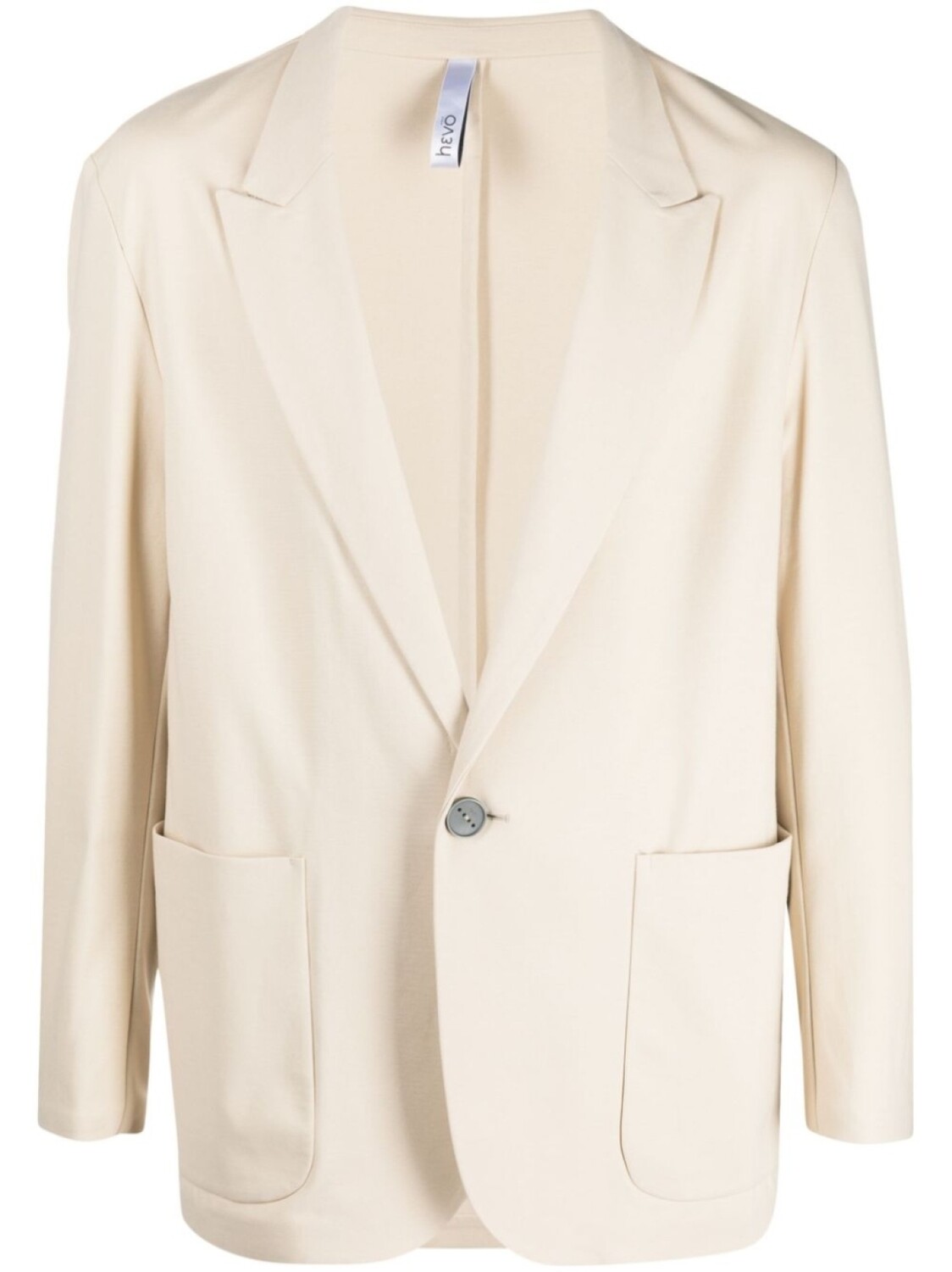 Однобортный пиджак Hevo, нейтральный цвет
Однобортный пиджак Hevo, нейтральный цвет