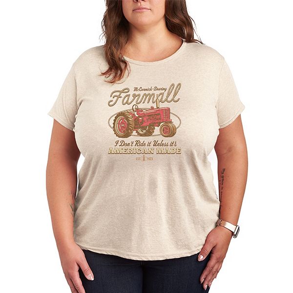 Футболка с принтом Case IH Western Farmall американского производства Plus size Licensed Character, Beige
Футболка с принтом Case IH Western Farmall американского производства Plus size Licensed Character, Beige